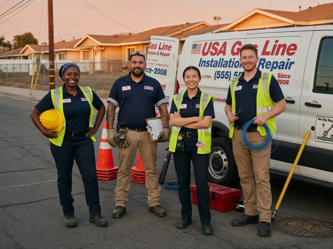 Gas Line Installation company in Vincent, AL